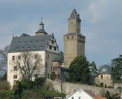 Die Burg in Kronberg im Taunus